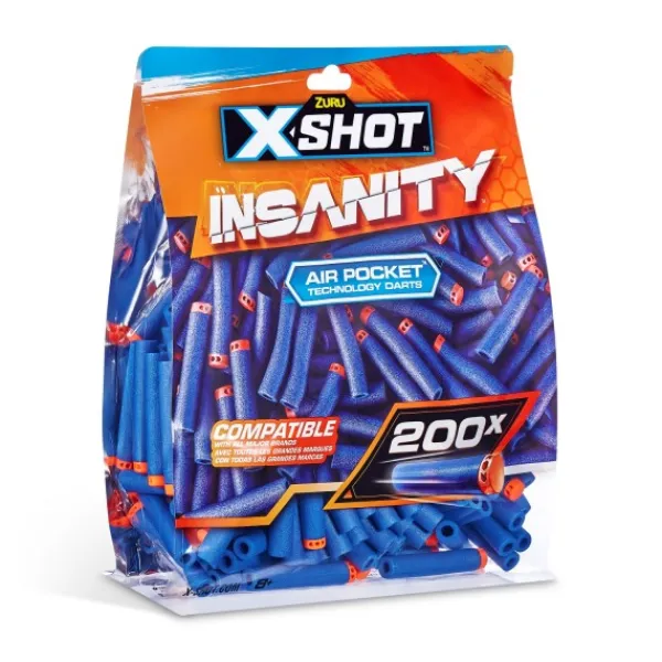 Zuru X-Shot Instanity 200 Darts Pack Refill Discount